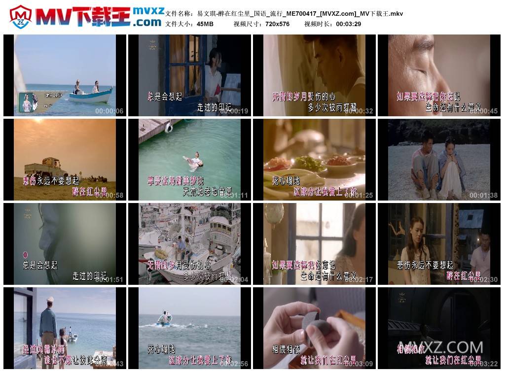 易文琪-醉在红尘里_国语_流行_ME700417